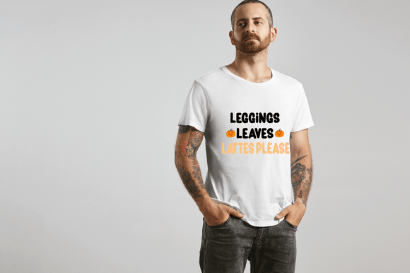 Bundle Hallo Leggings Leaves and Lattes: Graphics & T-Shirt Designs