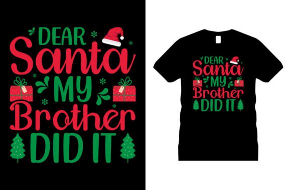 Christmas Graphic T-shirt Design Vector: Premium Graphics for T-Shirt Designs