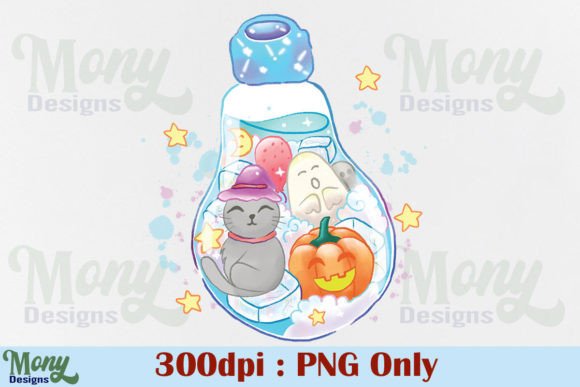 Cute Halloween Light Bulb SVG for Crafts & Graphics