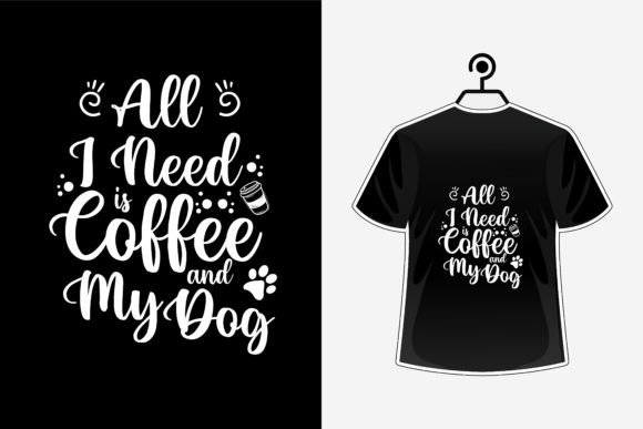 Dog Quotes Typography T-shirt Design