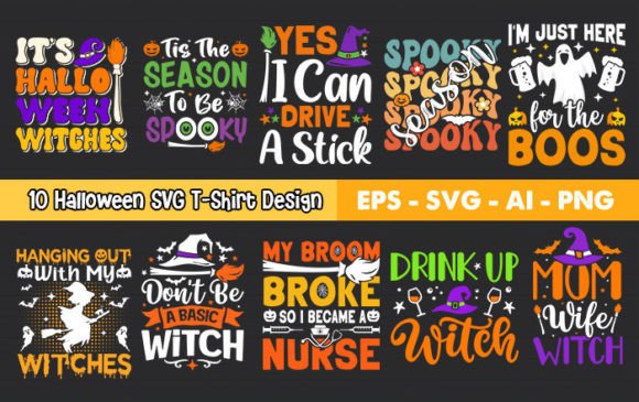 Halloween T-Shirt Design Vector: Graphics for Bold T-Shirt Designs