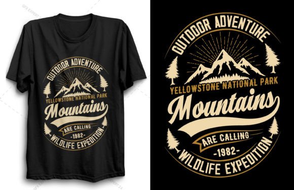 Hiking & Outdoor Graphics for T-Shirt Designs