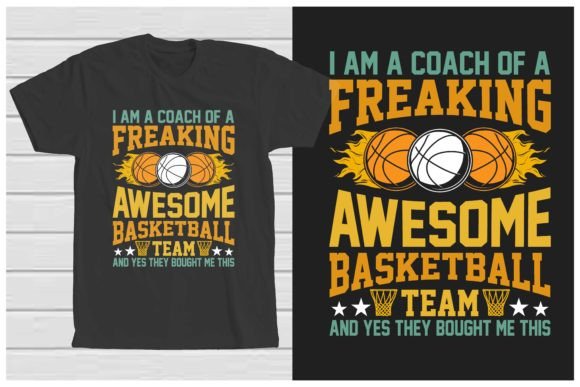 I Am Coach Freaking Awesome Graphics & T-Shirt Designs